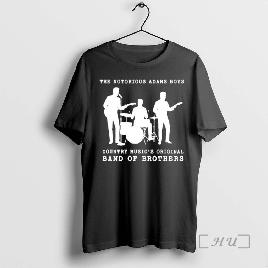 Officials The Notorious Adams Boys Country Musics - Adult & Kids T-Shirts, Sweatshirts & Hoodies apparel design preview 1