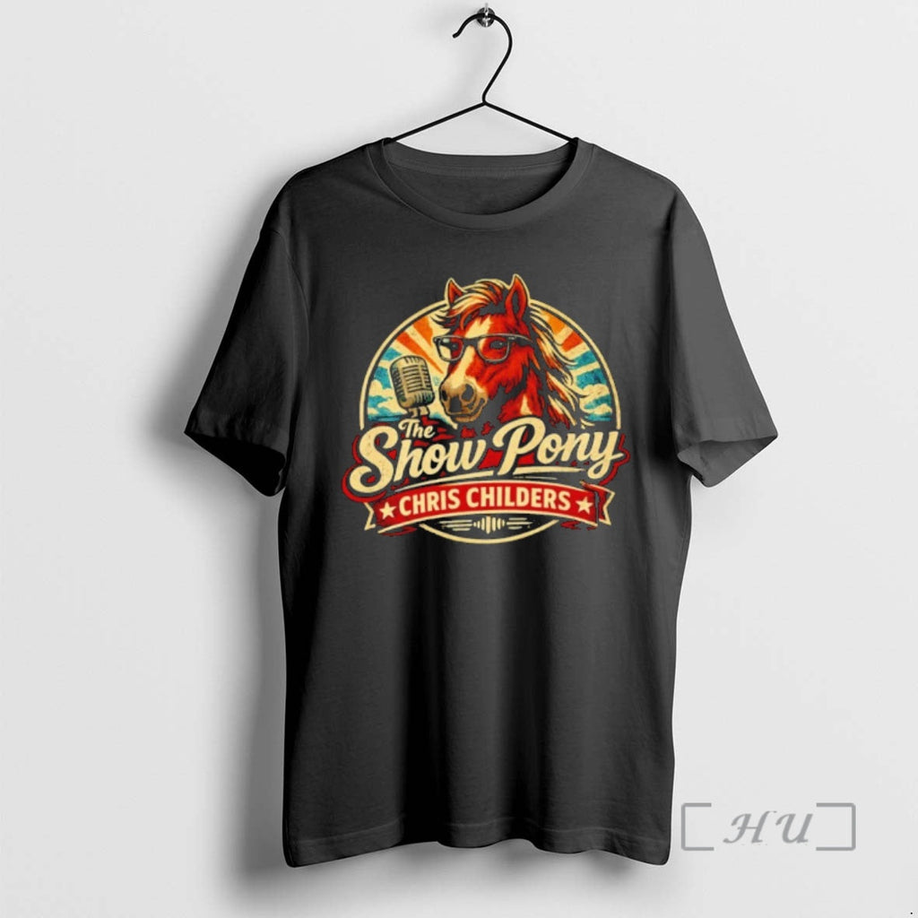 Officials The Show Pony Chris Childers Cartoon - Adult & Kids T-Shirts, Sweatshirts & Hoodies apparel design preview 1