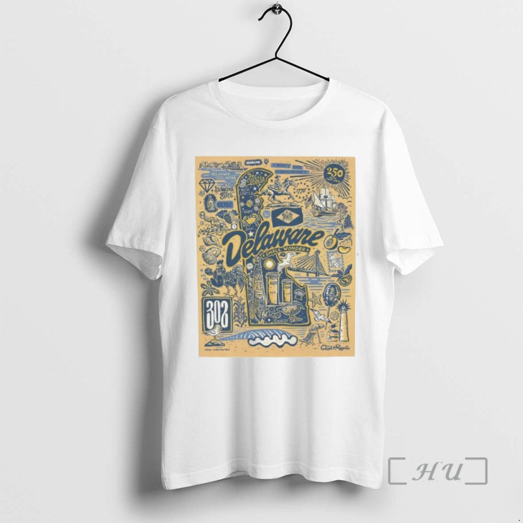 Officials State Delaware - Adult & Kids T-Shirts, Sweatshirts & Hoodies apparel design preview 1