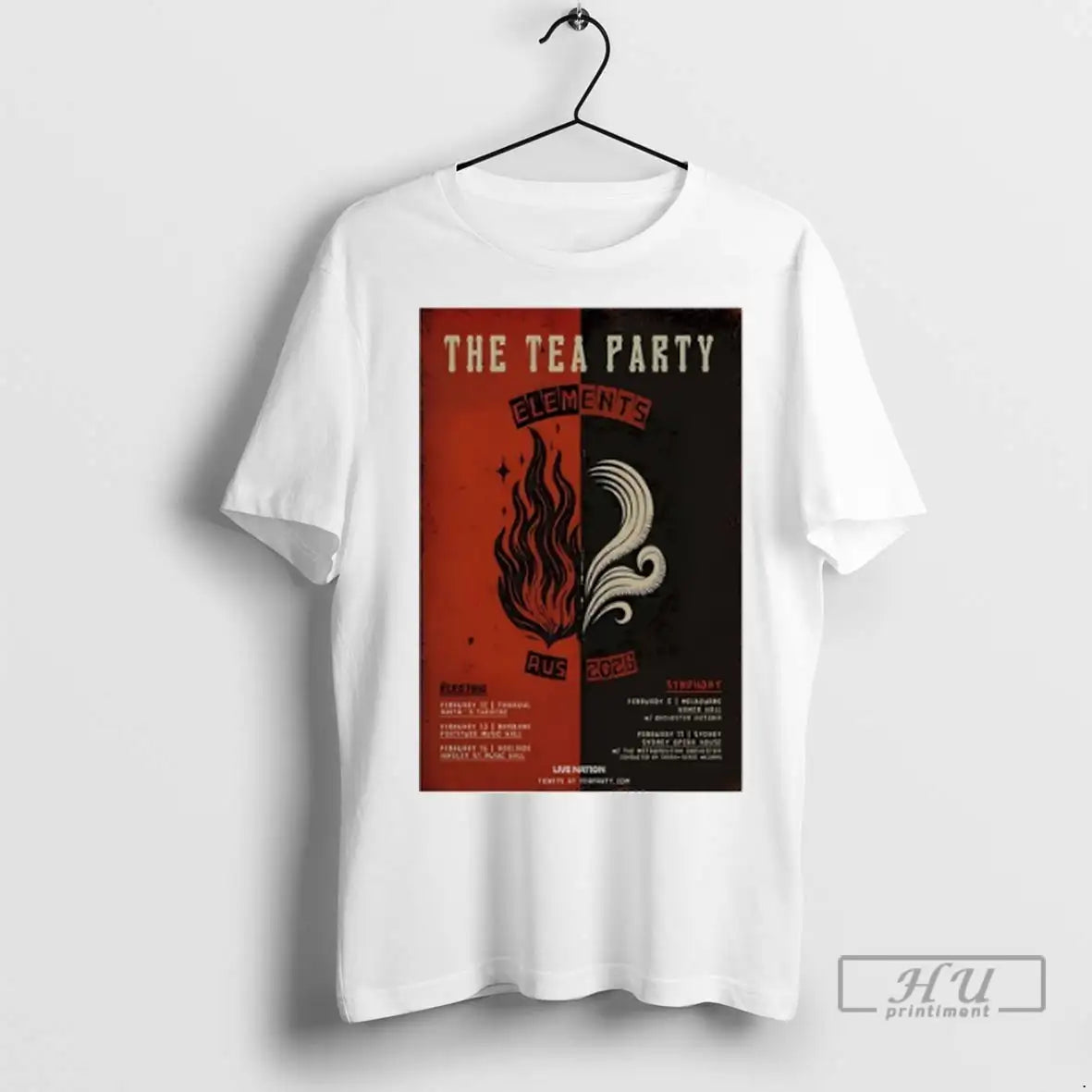 Officials The Tea Party Elements Aus 2025 Vintage - Adult & Kids T-Shirts, Sweatshirts & Hoodies apparel design preview 1
