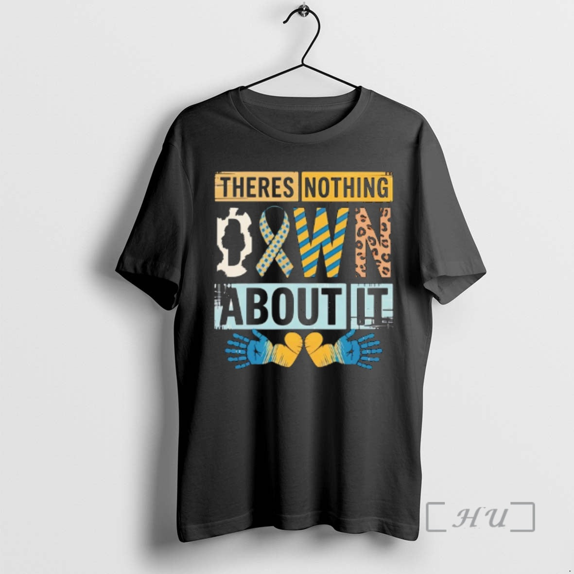 Officials Theres Nothing Down About It Ribbon Retro - Adult & Kids T-Shirts, Sweatshirts & Hoodies apparel design preview 1