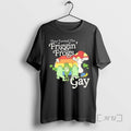 Officials They Turned Friggin Frogs Gay - Adult & Kids T-Shirts, Sweatshirts & Hoodies apparel design preview 1