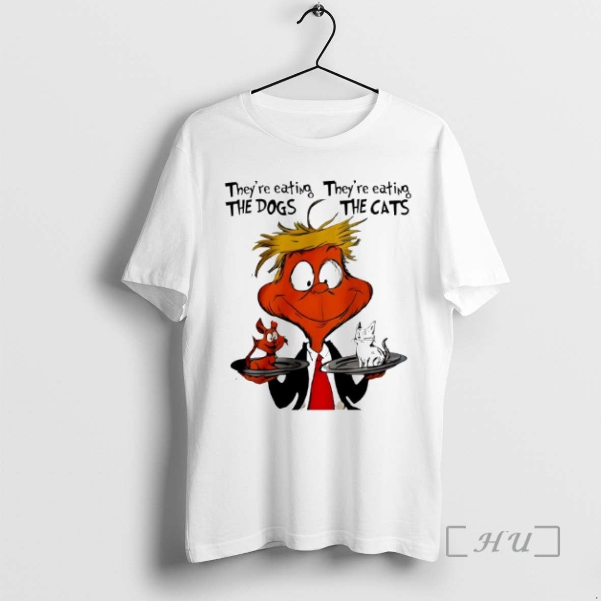 Officials Theyre Eating Dogs Cats Dr - Adult & Kids T-Shirts, Sweatshirts & Hoodies apparel design preview 1