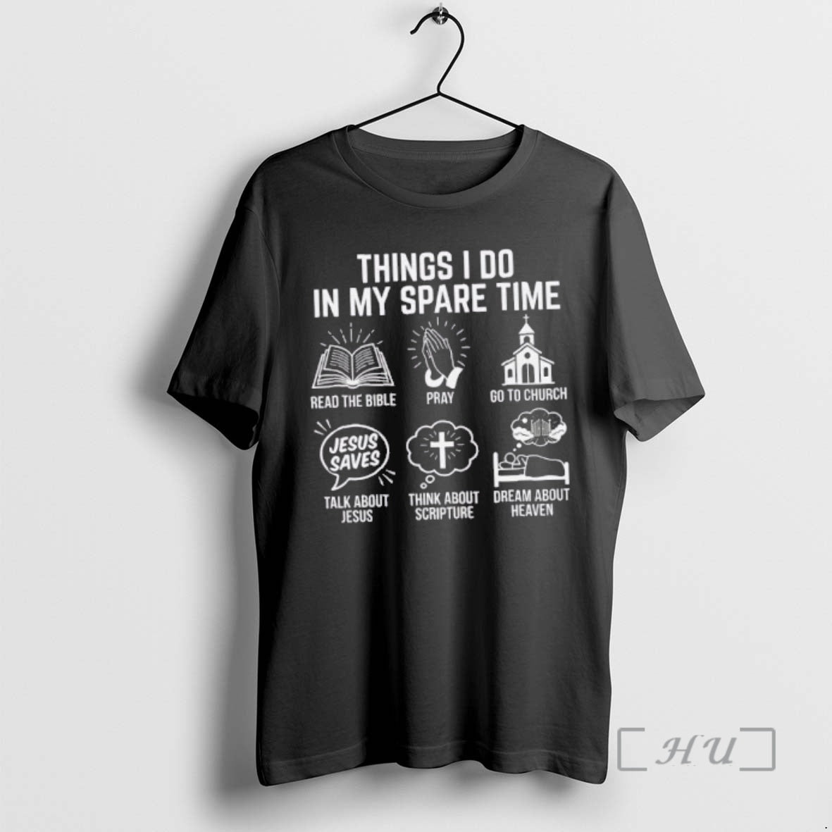Officials Things I Do My Spare Time Jesus - Adult & Kids T-Shirts, Sweatshirts & Hoodies apparel design preview 1