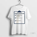 Officials Things To Do After Win - Adult & Kids T-Shirts, Sweatshirts & Hoodies apparel design preview 1