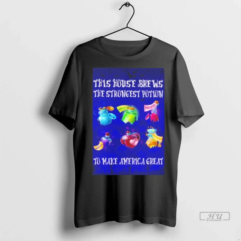 Officials This House Brews The Strongest Potion To - Adult & Kids T-Shirts, Sweatshirts & Hoodies apparel design preview 1