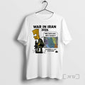 Officials Thompsons War In Iran 2026 Thanks A Lot - Adult & Kids T-Shirts, Sweatshirts & Hoodies apparel design preview 1