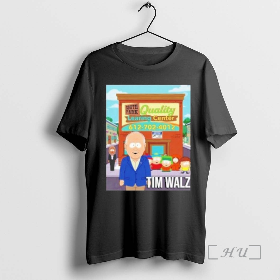 Officials Tim Walz South Park Quality Learning Center - Adult & Kids T-Shirts, Sweatshirts & Hoodies apparel design preview 1
