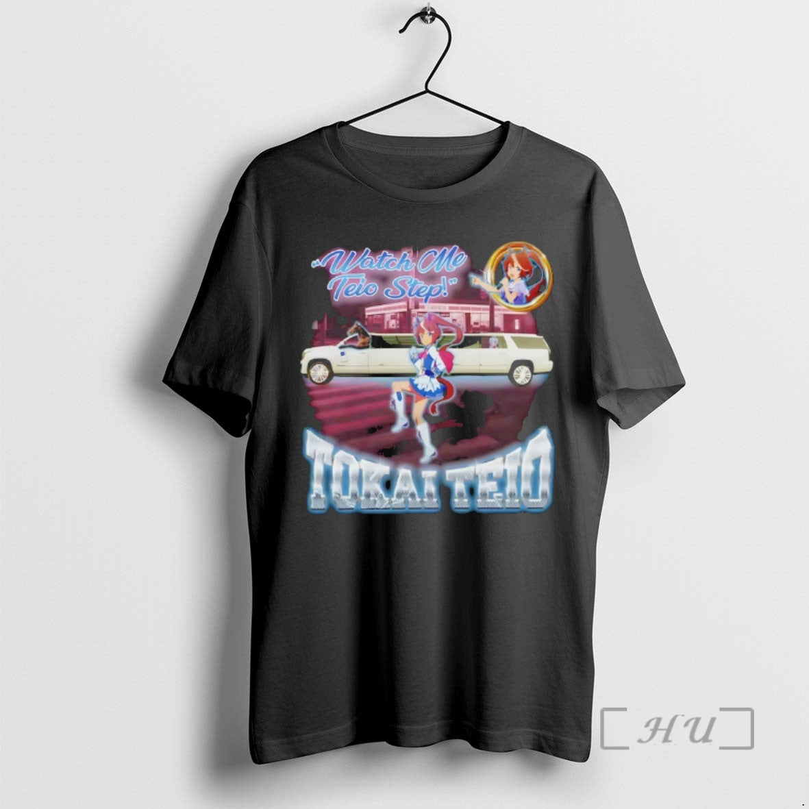 Officials Tokai Teio Watch Me Step Anime - Adult & Kids T-Shirts, Sweatshirts & Hoodies apparel design preview 1