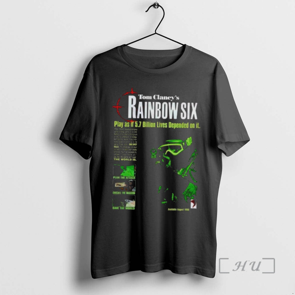 Officials Tom Clancys Rainbow Six - Adult & Kids T-Shirts, Sweatshirts & Hoodies apparel design preview 1