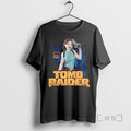 Officials Tomb Raider Character With Gun Game - Adult & Kids T-Shirts, Sweatshirts & Hoodies apparel design preview 1