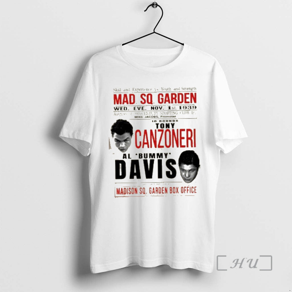 Officials Tony Canzoneri Vs Bummy Davis Madison Sq - Adult & Kids T-Shirts, Sweatshirts & Hoodies apparel design preview 1