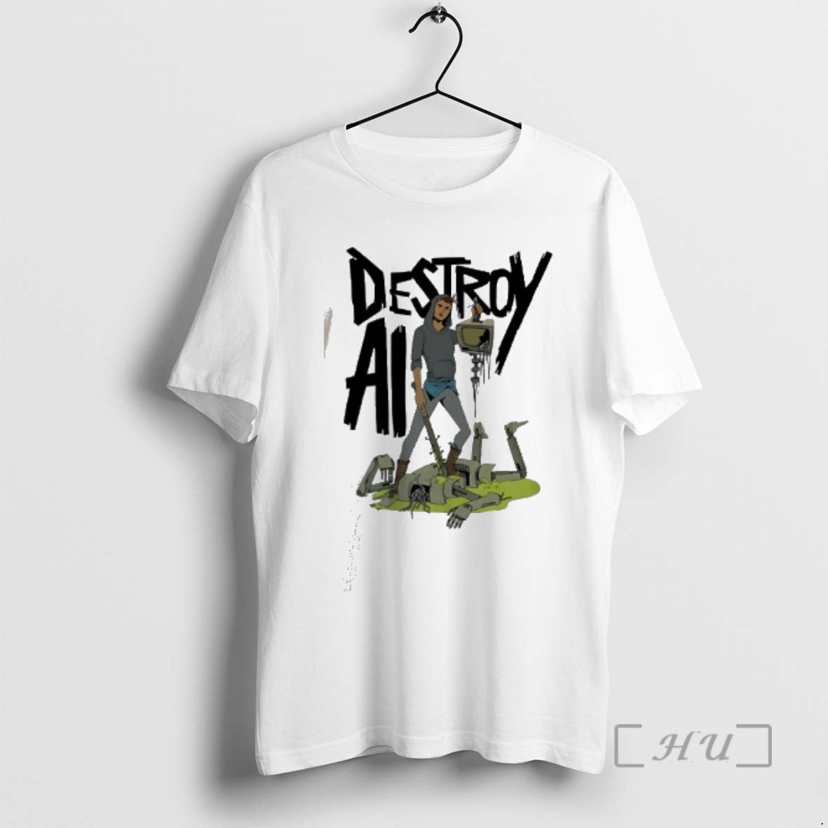 Officials Top Destroy Ai Fall - Adult & Kids T-Shirts, Sweatshirts & Hoodies apparel design preview 1