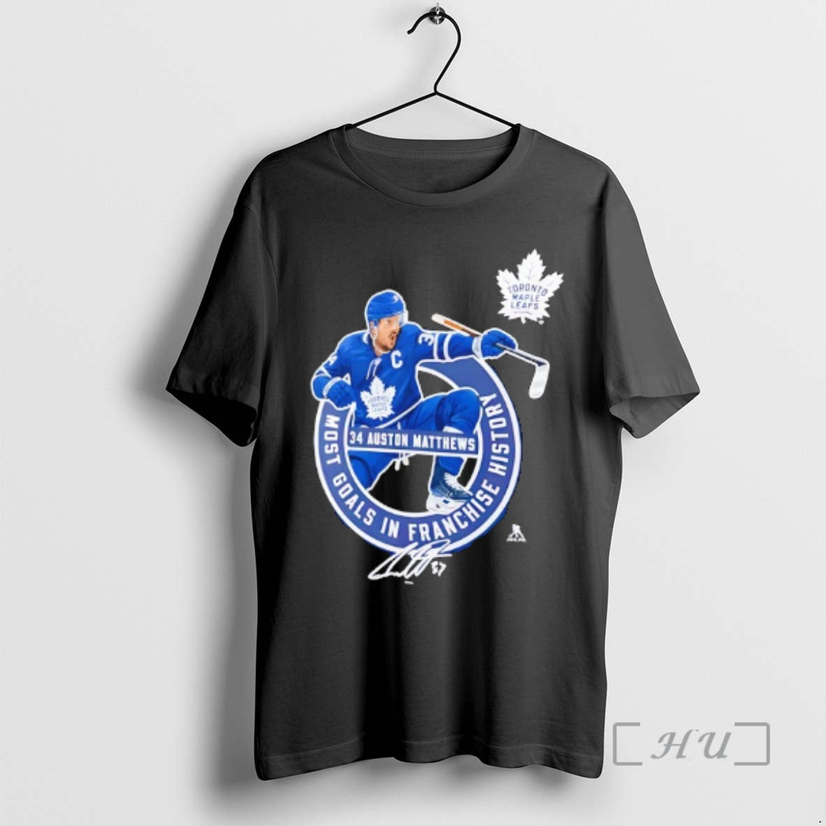 Officials Toronto Maple Leafs Auston Matthews Most - Adult & Kids T-Shirts, Sweatshirts & Hoodies apparel design preview 1