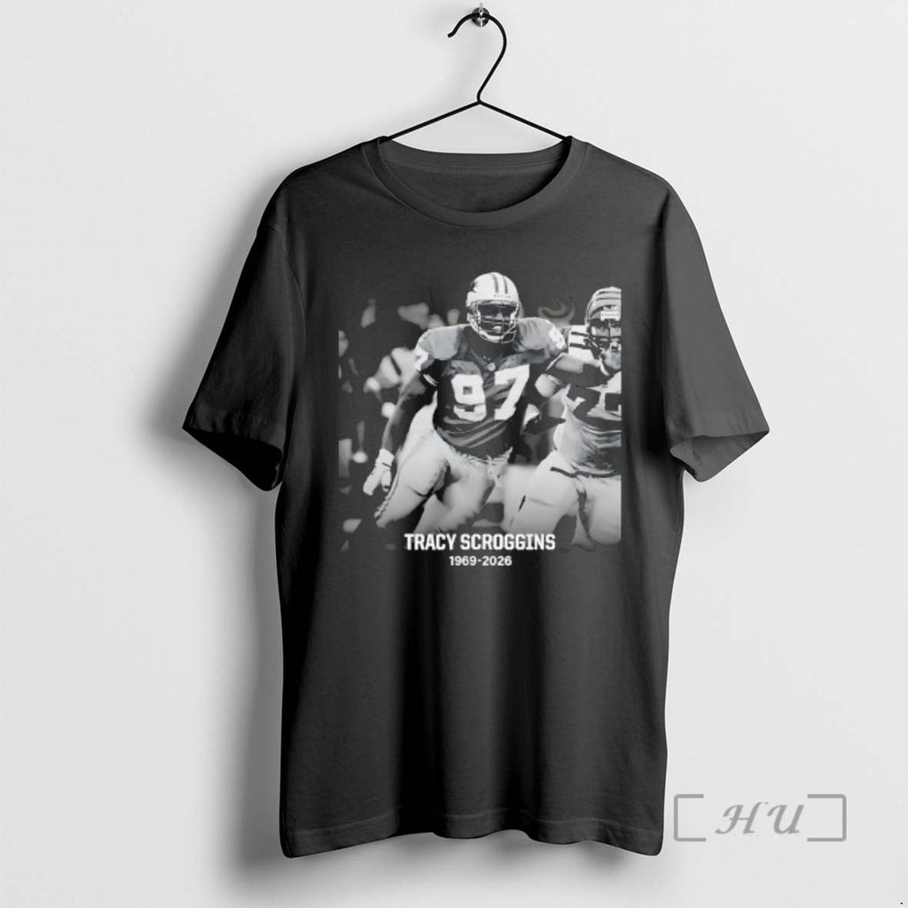 Officials Tracy Scroggins Former Detroit Lions - Adult & Kids T-Shirts, Sweatshirts & Hoodies apparel design preview 1