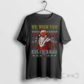 Officials Travis Kelce We Wish You Xmas Merry - Adult & Kids T-Shirts, Sweatshirts & Hoodies apparel design preview 1