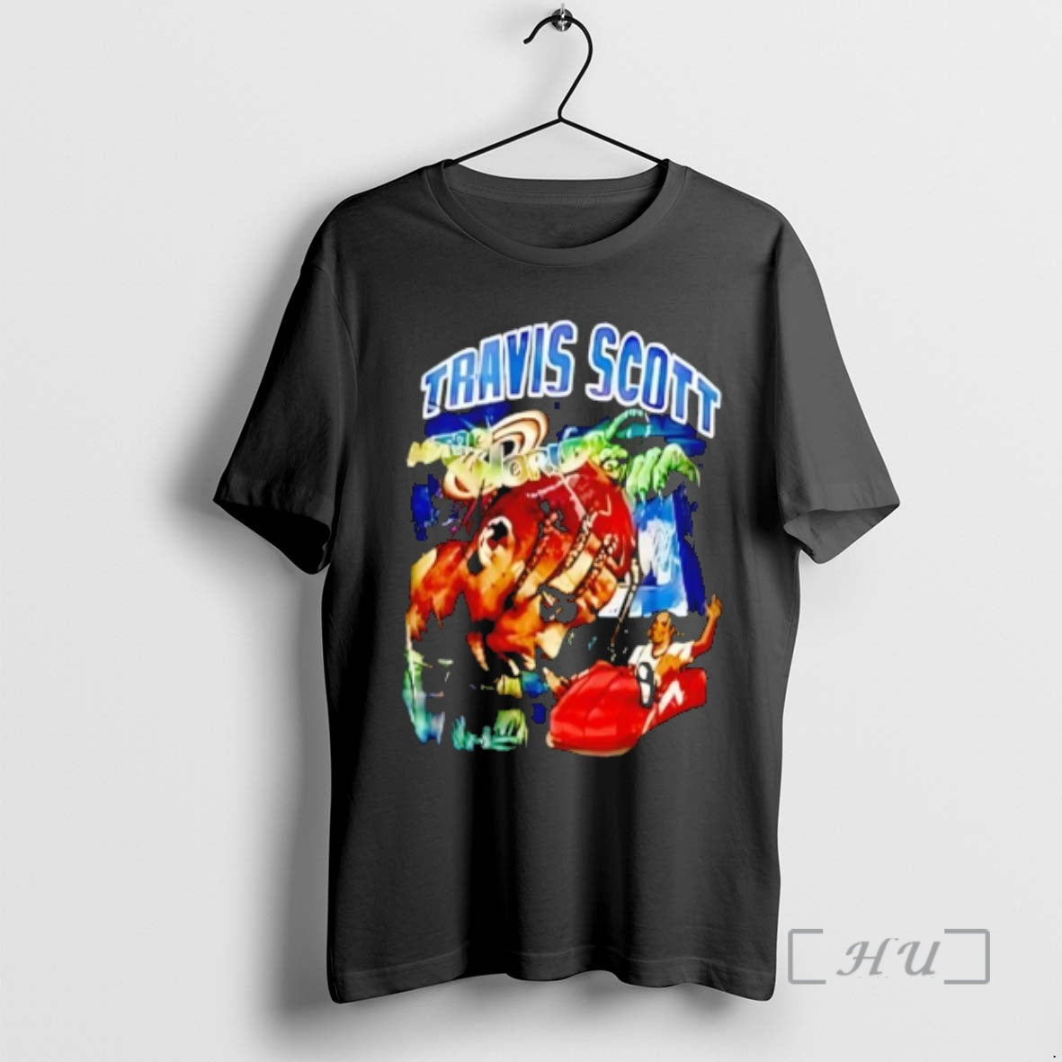 Officials Travis Scott Astroworld Head And Roller - Adult & Kids T-Shirts, Sweatshirts & Hoodies apparel design preview 1