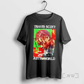 Officials Travis Scott Astroworld Portrait Signature - Adult & Kids T-Shirts, Sweatshirts & Hoodies apparel design preview 1