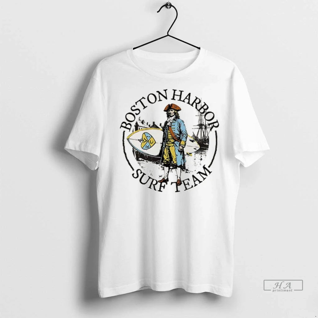 Officials Trendy Boston Harbor Surf Team Logo Sweater - Adult & Kids T-Shirts, Sweatshirts & Hoodies apparel design preview 1