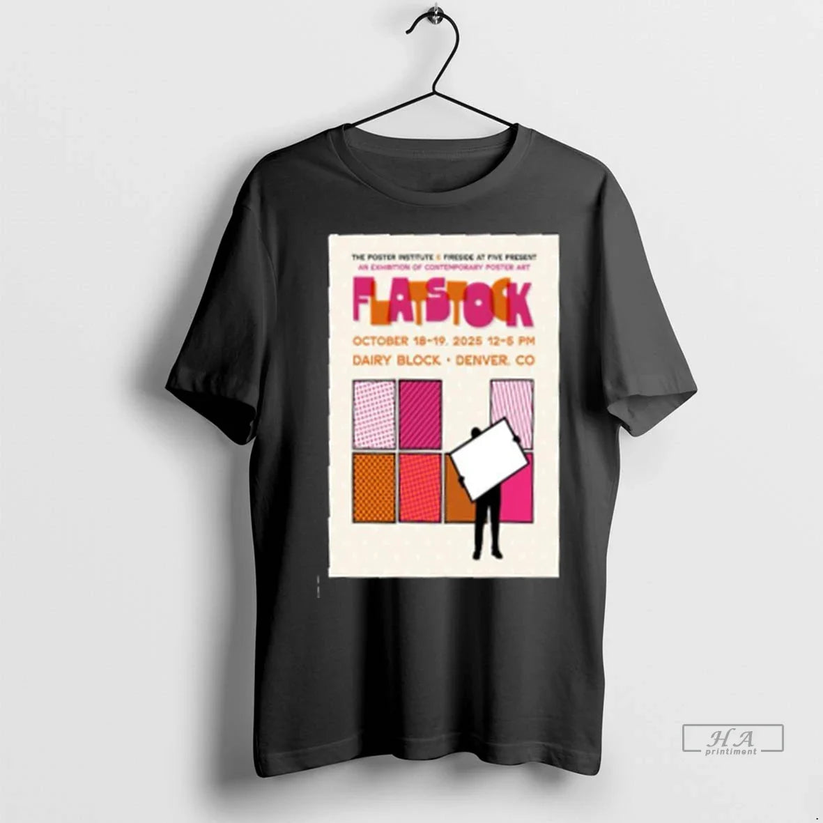 Officials Trendy Flatstock Denver Co October 18 19 - Adult & Kids T-Shirts, Sweatshirts & Hoodies apparel design preview 1