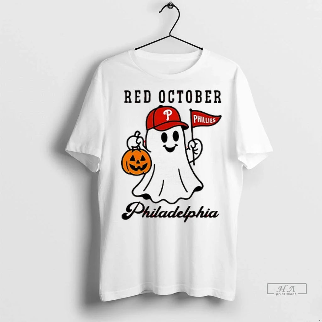 Officials Trendy Ghost Red October Philadelphia - Adult & Kids T-Shirts, Sweatshirts & Hoodies apparel design preview 1