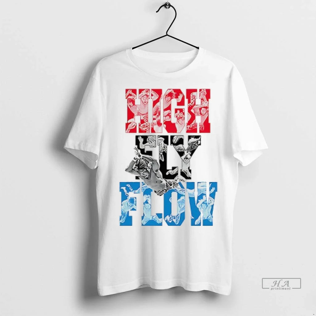 Officials Trendy Hiroshi Tanahashi High Fly Flow - Adult & Kids T-Shirts, Sweatshirts & Hoodies apparel design preview 1