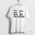 Officials Trendy Im Just Here For Scampi Jacksonville - Adult & Kids T-Shirts, Sweatshirts & Hoodies apparel design preview 1