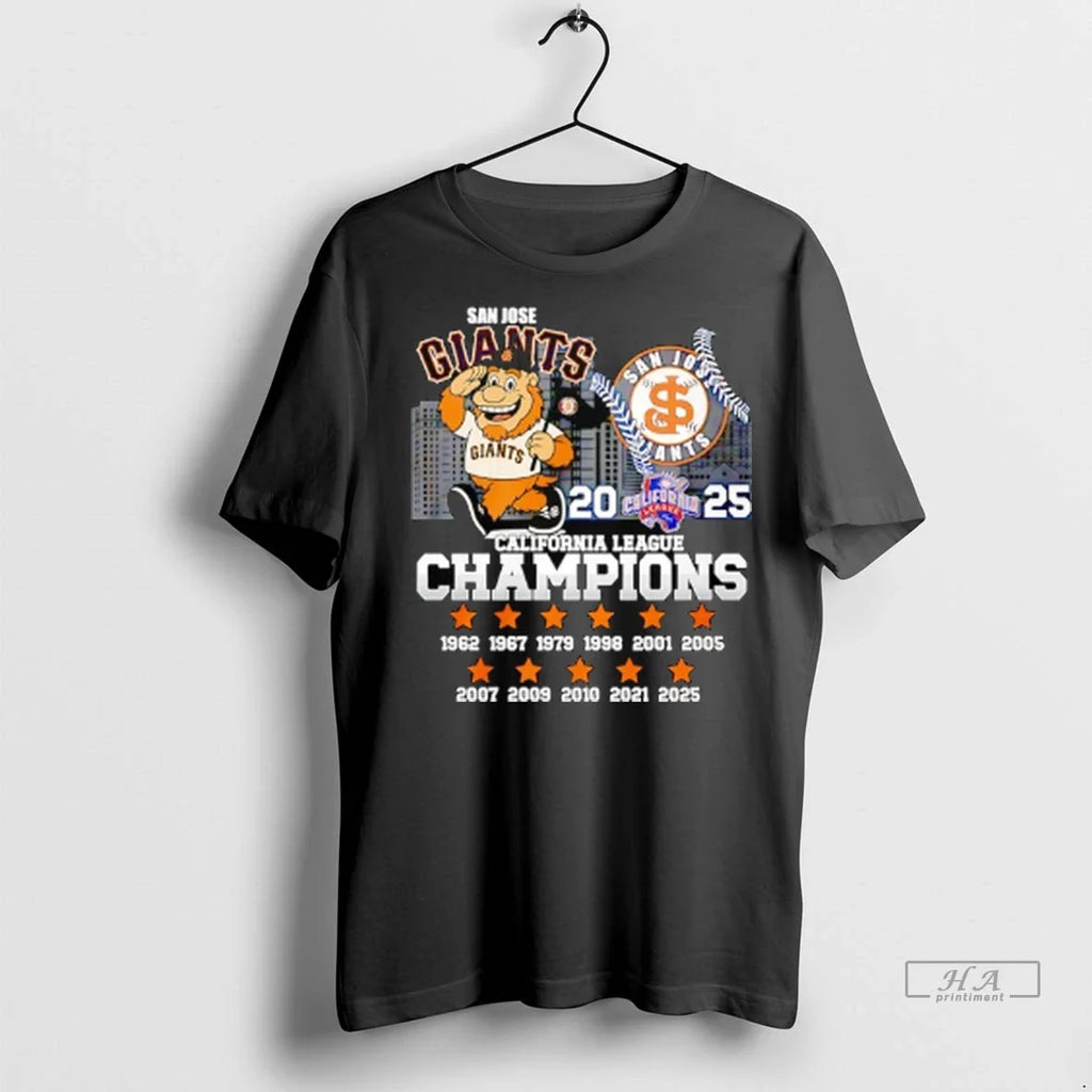 Officials Trendy San Jose Giants Mascot California - Adult & Kids T-Shirts, Sweatshirts & Hoodies apparel design preview 1