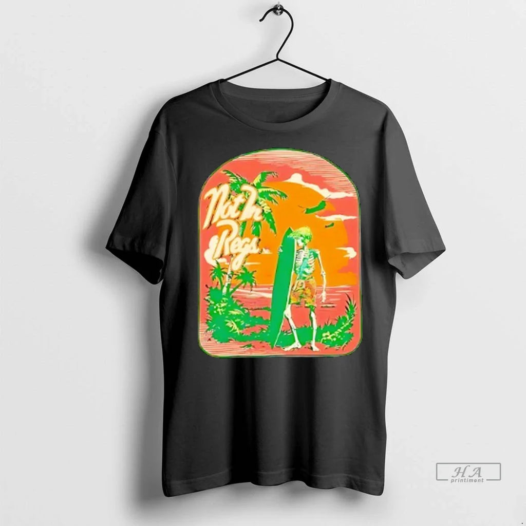Officials Trendy Skeleton Beach Vacation Notingregz - Adult & Kids T-Shirts, Sweatshirts & Hoodies apparel design preview 1