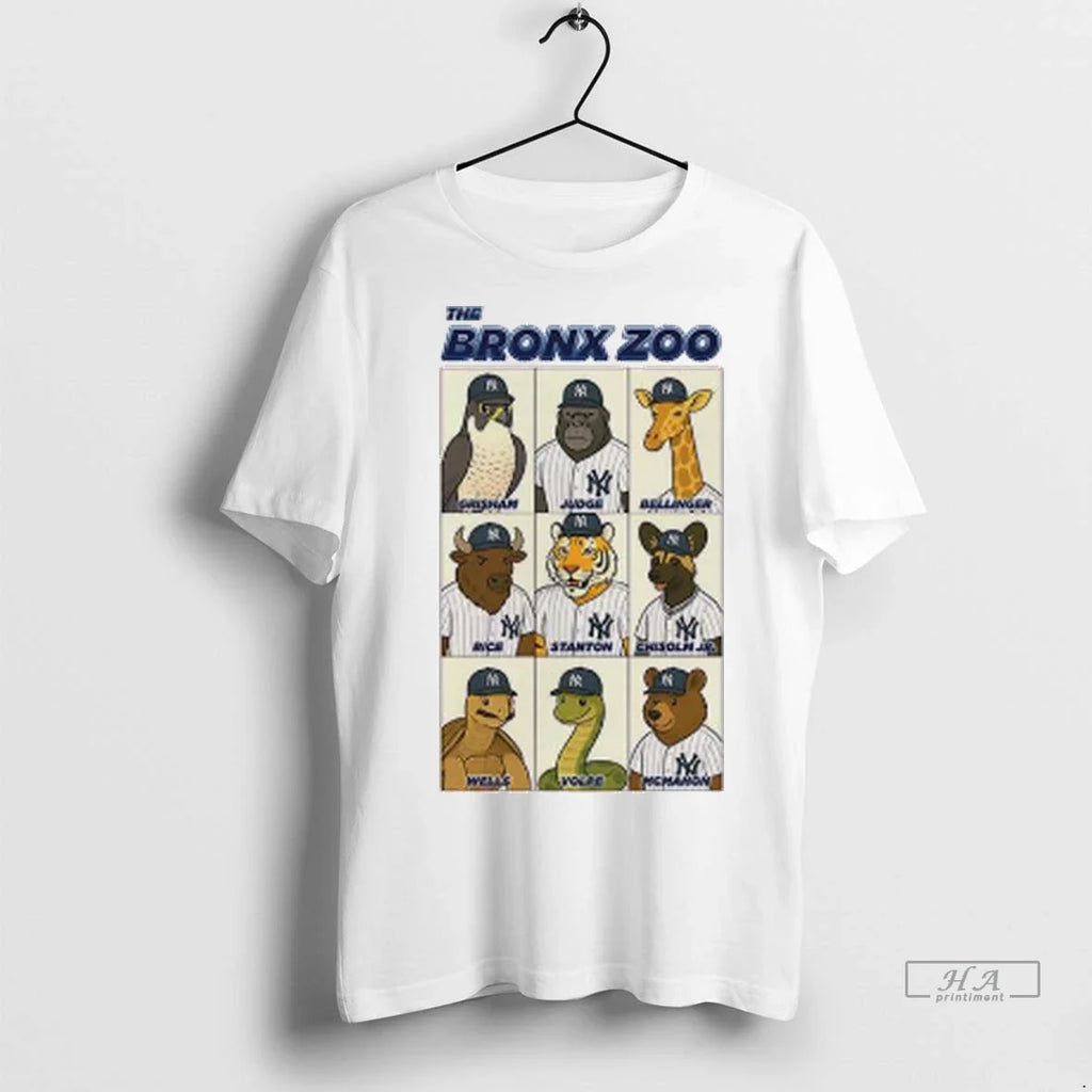 Officials Trendy The Bronx Zoo New York Yankees - Adult & Kids T-Shirts, Sweatshirts & Hoodies apparel design preview 1