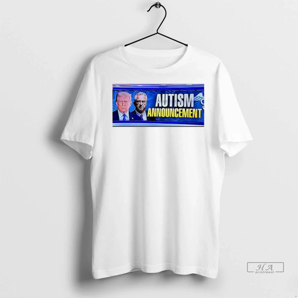 Officials Trendy Trump And Tylenol Autism - Adult & Kids T-Shirts, Sweatshirts & Hoodies apparel design preview 1