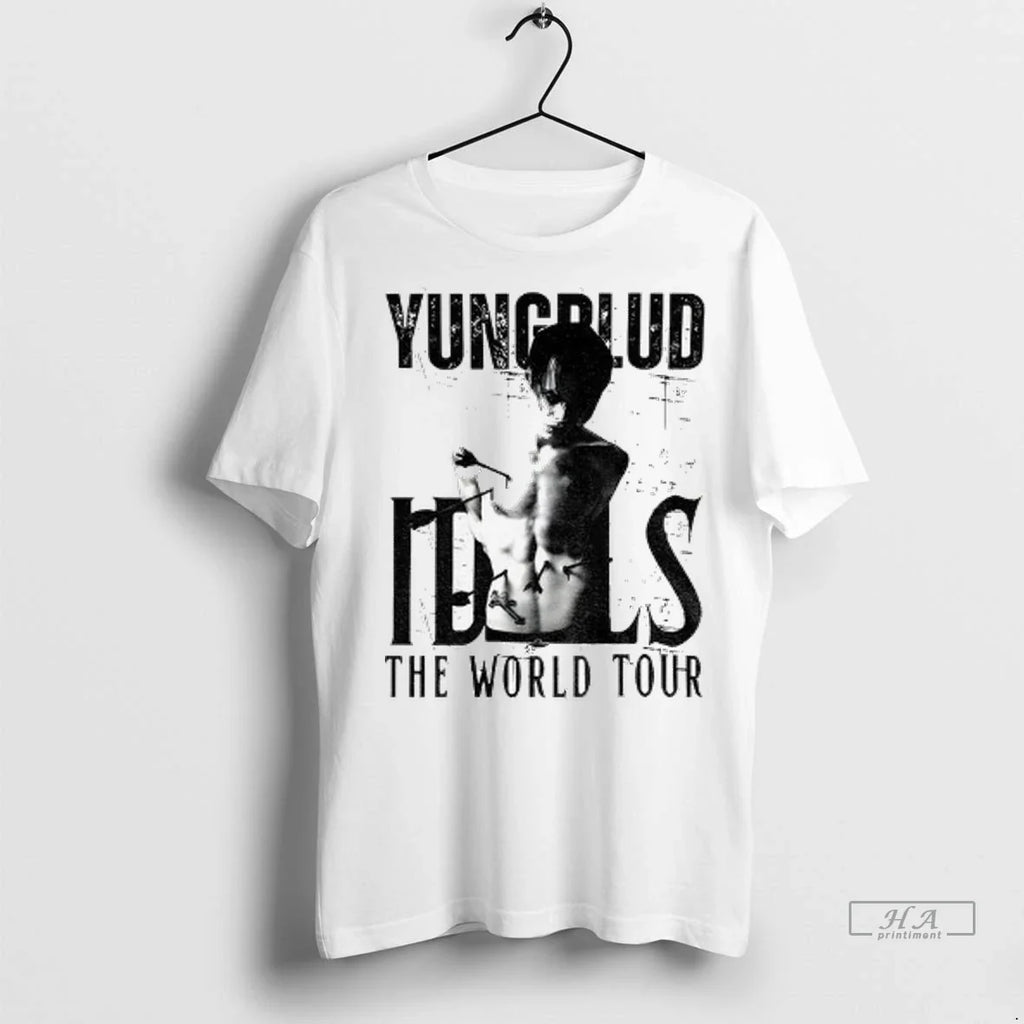 Officials Trendy Yungblud Idols The World Tour Retro - Adult & Kids T-Shirts, Sweatshirts & Hoodies apparel design preview 1