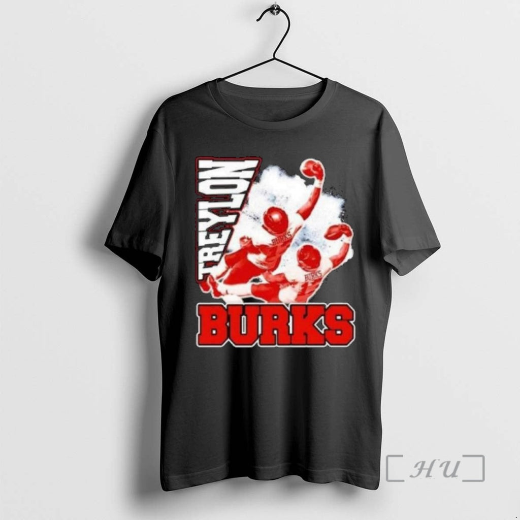 Officials Treylon Burks Arkansas Razorbacks Wide - Adult & Kids T-Shirts, Sweatshirts & Hoodies apparel design preview 1