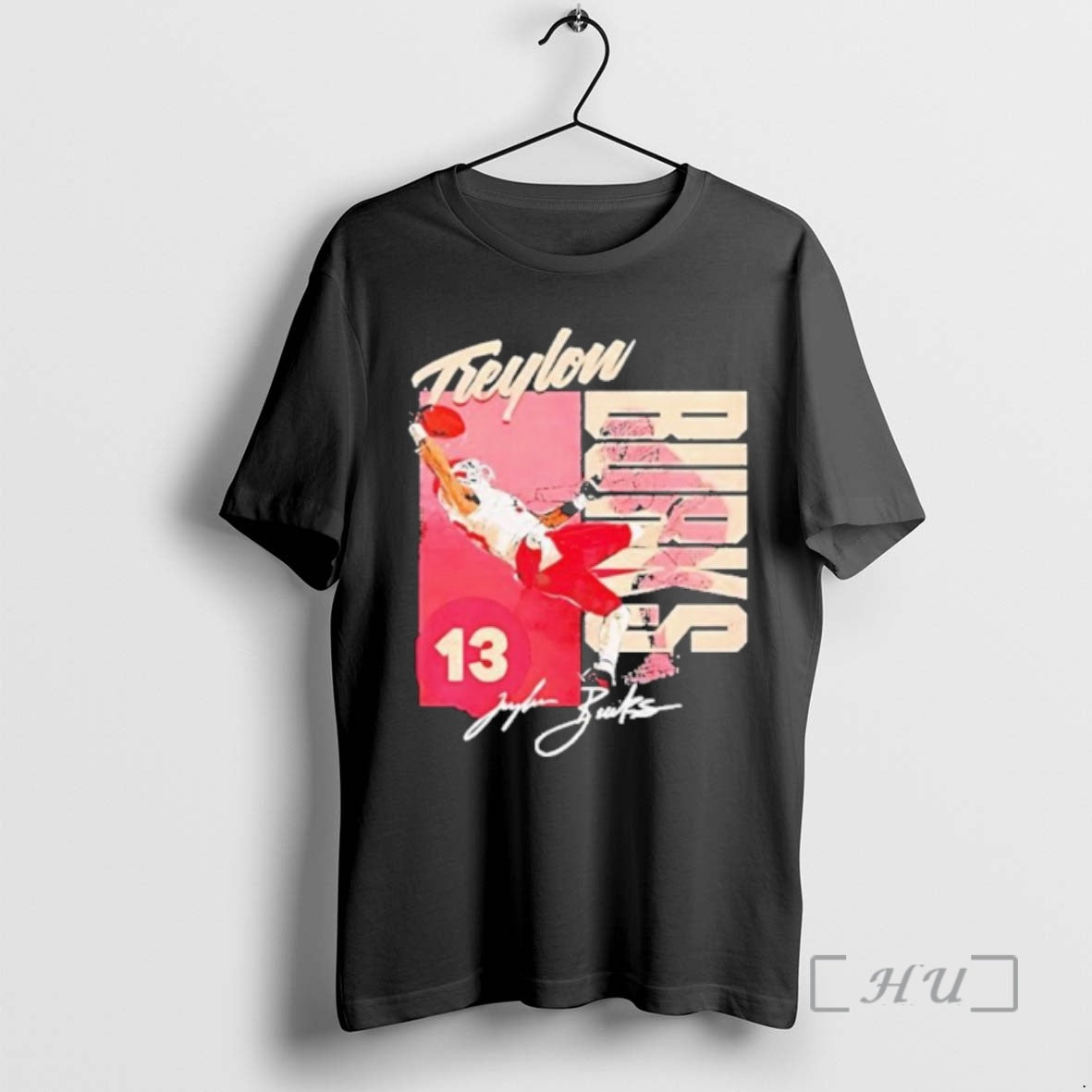 Officials Treylon Burks Washington Commanders One - Adult & Kids T-Shirts, Sweatshirts & Hoodies apparel design preview 1