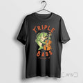 Officials Triple Bass Fishing - Adult & Kids T-Shirts, Sweatshirts & Hoodies apparel design preview 1