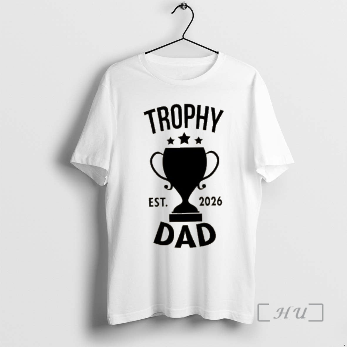 Officials Trophy Dad Est 2026 - Adult & Kids T-Shirts, Sweatshirts & Hoodies apparel design preview 1