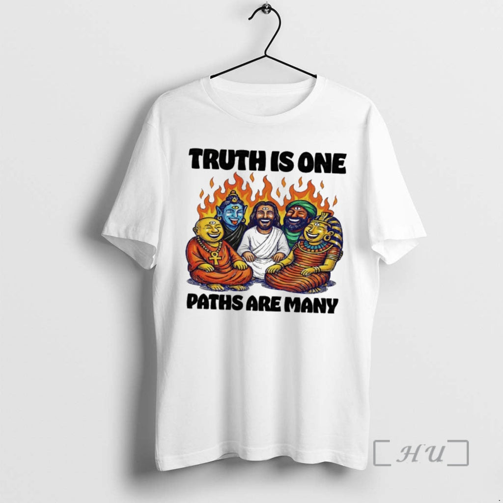 Officials Truth Is Paths Are Many - Adult & Kids T-Shirts, Sweatshirts & Hoodies apparel design preview 1