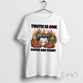 Officials Truth Is Paths Are Many - Adult & Kids T-Shirts, Sweatshirts & Hoodies apparel design preview 1