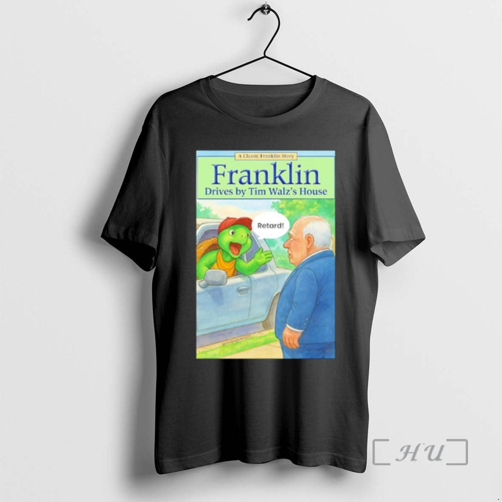 Officials Turtle Franklin Drives Tim Walzs House Pete - Adult & Kids T-Shirts, Sweatshirts & Hoodies apparel design preview 1