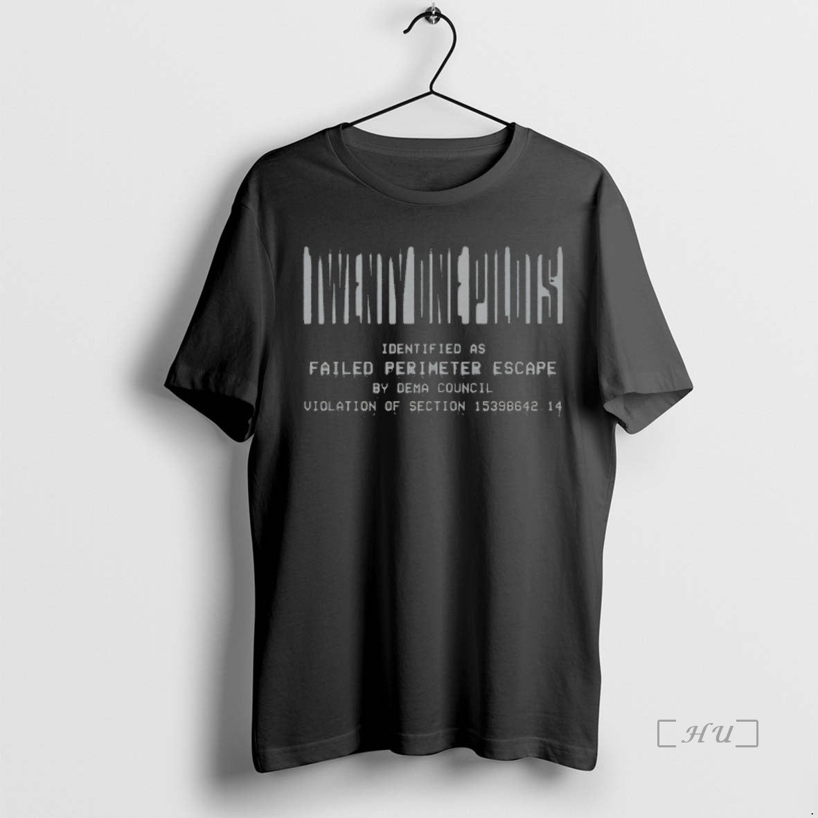 Officials Twenty One Pilots Identified As Failed - Adult & Kids T-Shirts, Sweatshirts & Hoodies apparel design preview 1
