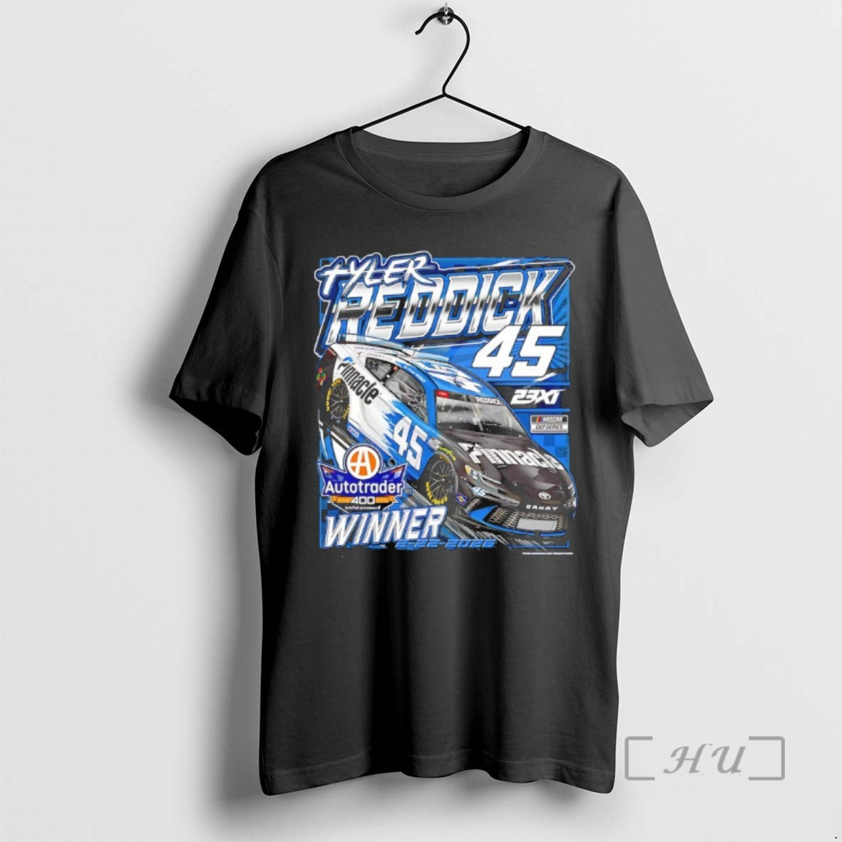 Officials Tyler Reddick Autotrader 400 Race Winner 2 - Adult & Kids T-Shirts, Sweatshirts & Hoodies apparel design preview 1
