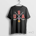 Officials Usa Cross Sticks Hockey - Adult & Kids T-Shirts, Sweatshirts & Hoodies apparel design preview 1