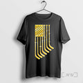 Officials Usa Hockey American Gold Flag - Adult & Kids T-Shirts, Sweatshirts & Hoodies apparel design preview 1
