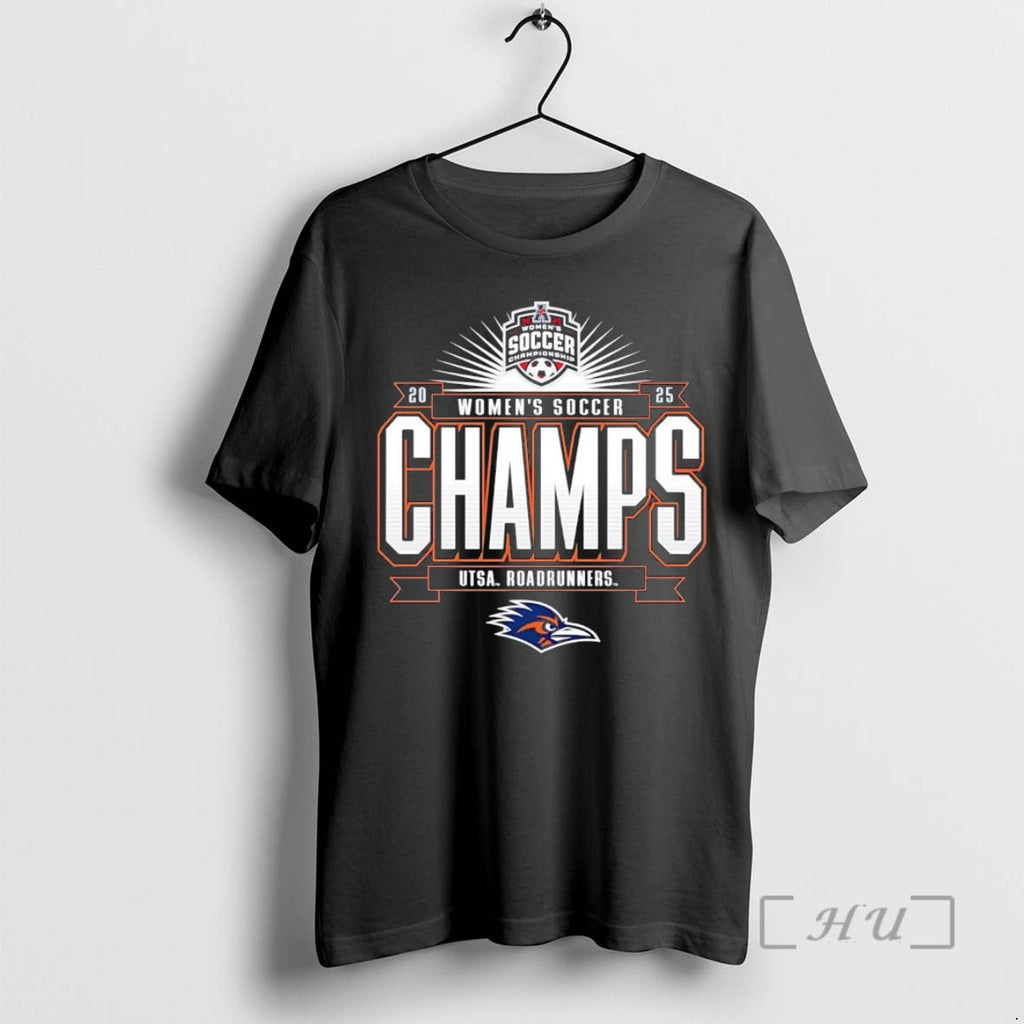 Officials Utsa Roadrunners 2025 Aac Soccer Tournament - Adult & Kids T-Shirts, Sweatshirts & Hoodies apparel design preview 1