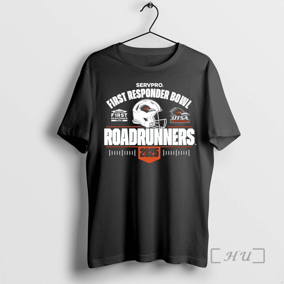Officials Utsa Roadrunners 2025 First Responder Bowl - Adult & Kids T-Shirts, Sweatshirts & Hoodies apparel design preview 1