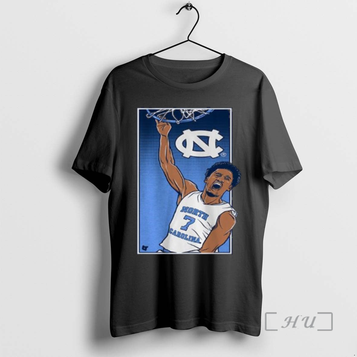 Officials Unc Basketball Seth Trimble Signature Slam - Adult & Kids T-Shirts, Sweatshirts & Hoodies apparel design preview 1