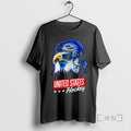 Officials United States Hockey Eagle In Helmet With - Adult & Kids T-Shirts, Sweatshirts & Hoodies apparel design preview 1