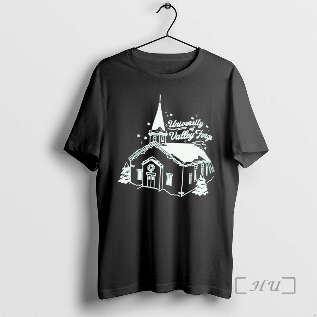 Officials University Valley Forge Snow Chapel - Adult & Kids T-Shirts, Sweatshirts & Hoodies apparel design preview 1