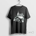 Officials University Valley Forge Snow Chapel - Adult & Kids T-Shirts, Sweatshirts & Hoodies apparel design preview 1