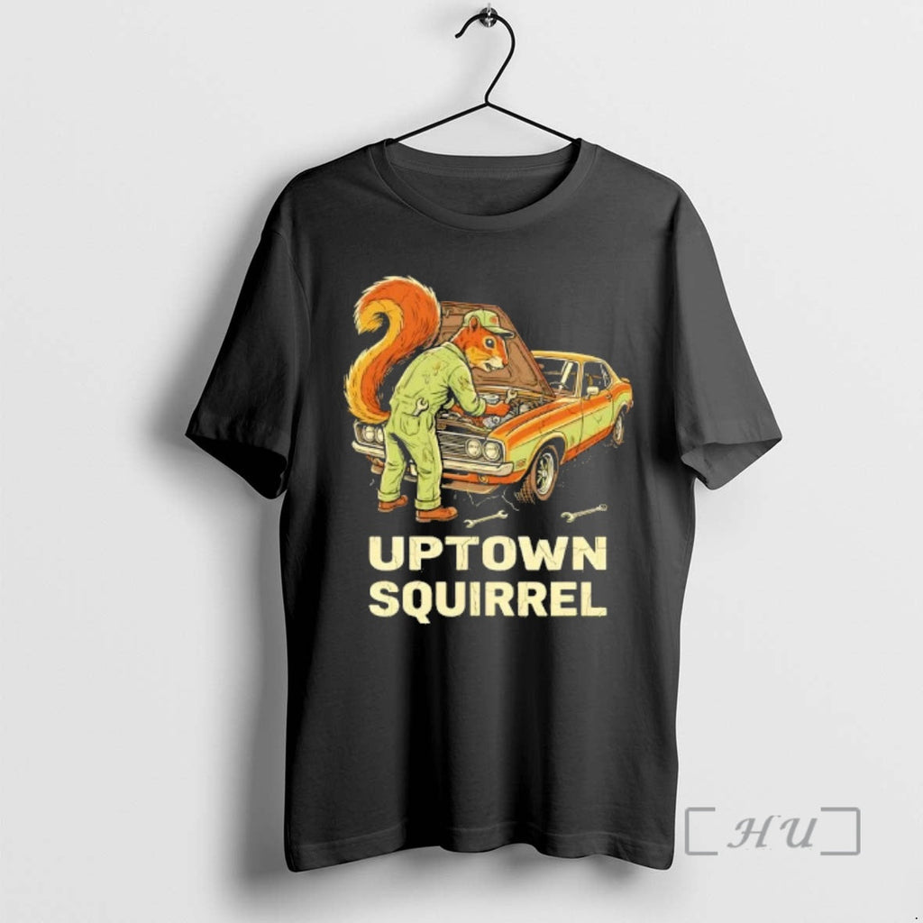 Officials Uptown Squirrel Cartoon - Adult & Kids T-Shirts, Sweatshirts & Hoodies apparel design preview 1